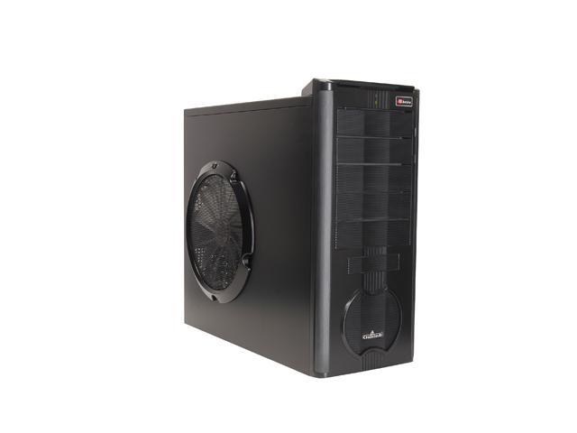 ENERMAX Chakra ECA3052B Black SECC ATX Mid Tower Case Front I/O Interface w/1 eSata, 2 USB2.0 and Audio I/O Ports