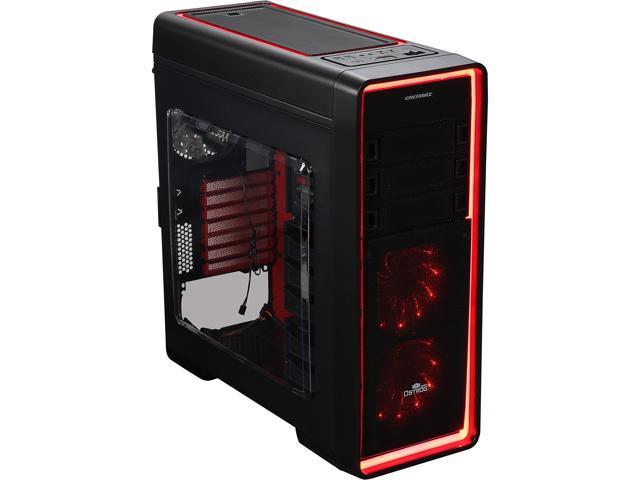ENERMAX Ostrog Advance ECA3380AS-R ATX Mid Tower Case Standard ATX PS2 (Optional, sold separately) Power Supply