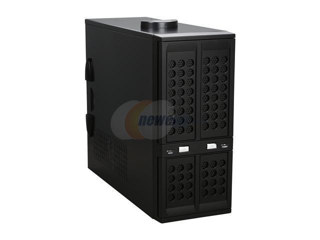 ARK SR-801BK Pedestal Server Case 4 External 5.25" Drive Bays