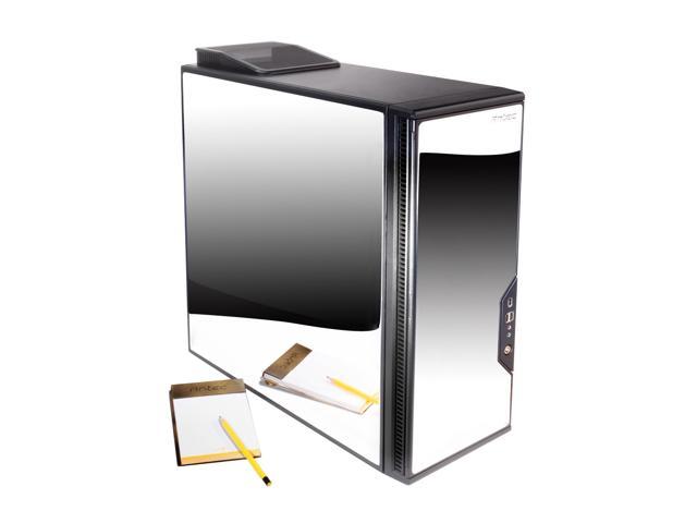 Antec P182SE Silver Mirror-finished stainless steel ATX Mid Tower Computer Case