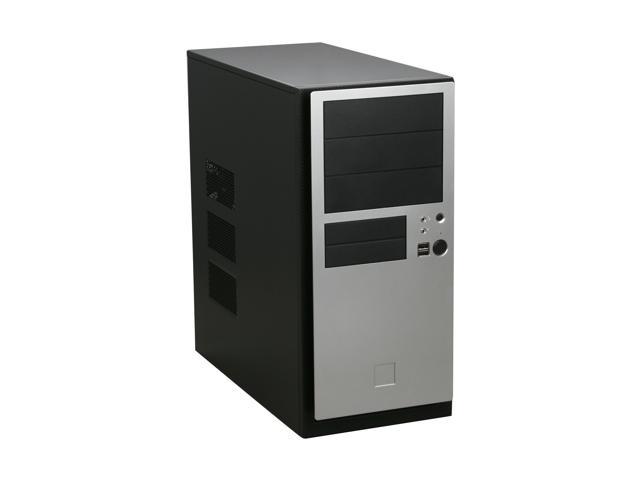 Antec NSK 4482 Black / Silver 0.8mm cold rolled steel ATX Mid Tower Computer Case 380W Power Supply