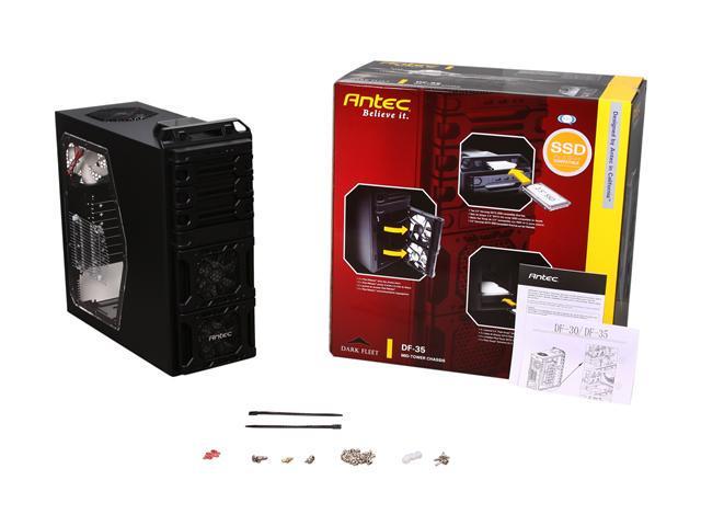 Antec Df 35 Black Computer Case Newegg Com