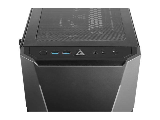 Antec Dark Avenger DA601 E-ATX Tempered Glass Mid Tower Case/ARGB ...