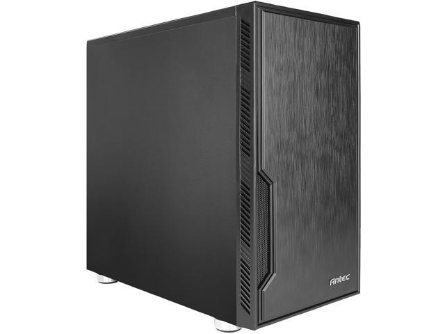 Antec Value Solution Series VSK10 Highly Functional Micro-ATX Case, Support 4 x 140 mm Fan and 280 mm Radiator, 2 x USB3.0