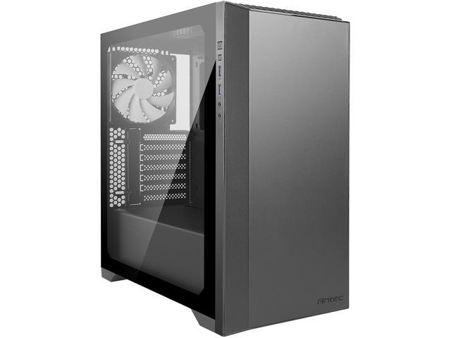 Antec Performance Series P82 Flow ATX Mid-Tower Case, 4 x 140mm White Blade Fans Included, Fan Speed Control, Tempered Glass Side Panel, Removable 2.5" SSD Rack, Support for Up to 4 x 2.5" SSDs