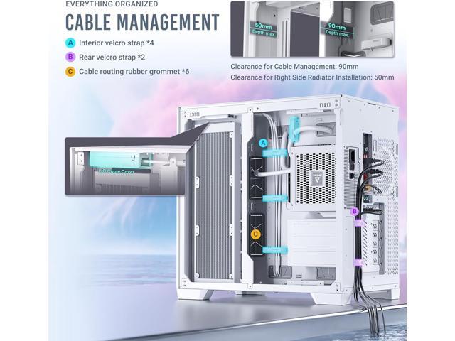 Antec C White Fans Not Included Rtx Compatible Dual Chamber