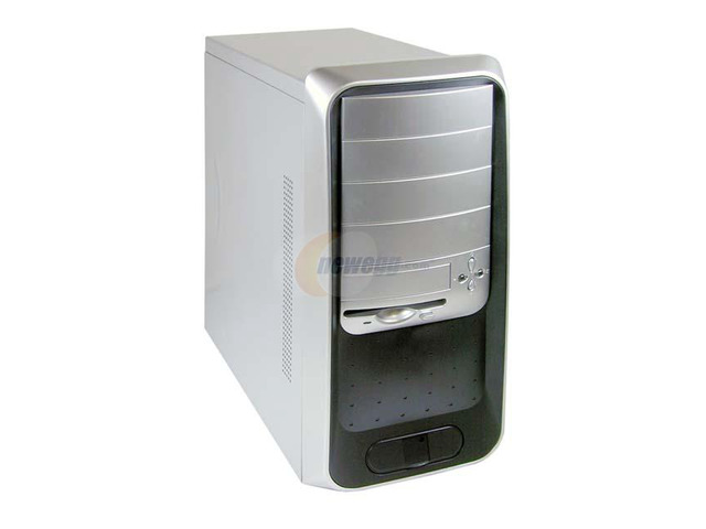 AOpen QF50 QF50C-SLVR/BLK 2-Tone Computer Case - Newegg.com