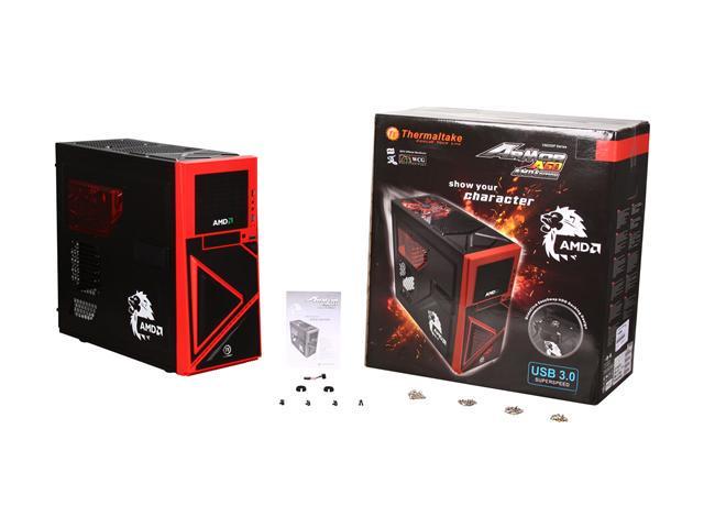 Thermaltake Armor A60 AMD LEO Edition VM200P1W2Z Black SECC ATX Mid ...