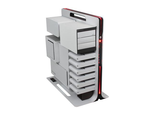 Thermaltake Level 10 Limited Edition VL300A2N1N Silver Aluminum ATX Full Tower Computer Case