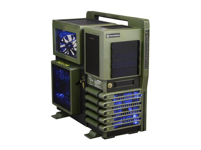 Thermaltake Level 10 GT BATTLE EDITION VN10008W2N Green and Black SECC /  Plastic ATX Full Tower Computer Case