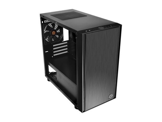 Thermaltake Versa H17 Black SPCC Micro ATX Gaming Computer Case CA