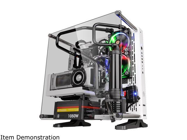 Thermaltake Core P3 TG Snow ATX Open Frame Panoramic Viewing Tt LCS ...