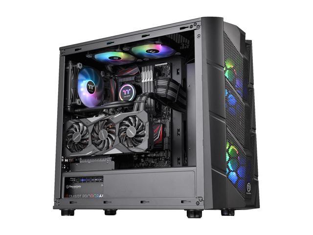 Thermaltake Commander C36 Motherboard Sync ARGB ATX Mid Tower Computer ...