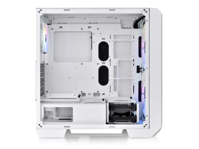 Thermaltake View 300 MX Snow TG ARGB Motherboard Sync E-ATX Mid Tower ...