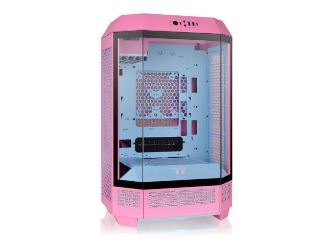 Tower 300 Bubble Pink Micro-ATX Case; 2x140mm CT Fan Included; Support Up to 420mm Radiator; Horizontal display capable with optional Chassis Stand Kit/Optional LCD Kit; CA-1Y4-00SAWN-00