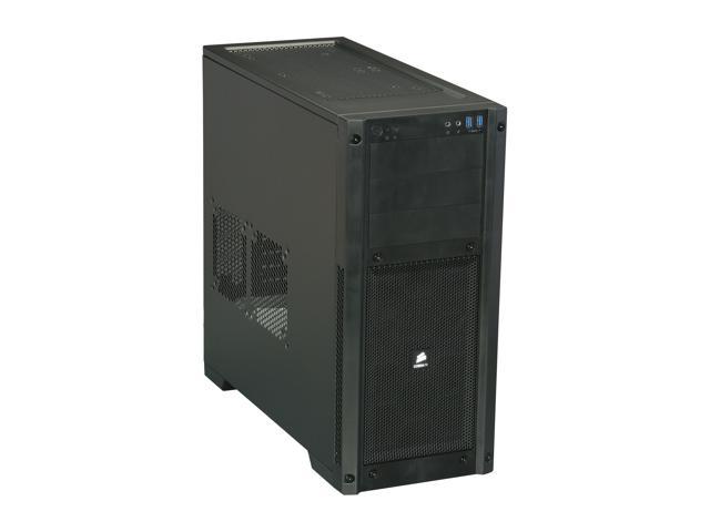 Corsair Carbide Series 300R Black Steel / Plastic ATX Mid Tower Computer Case ATX (not included) Power Supply