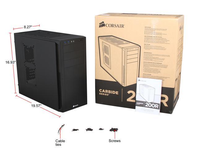 Corsair Series 200R Black Case - Newegg.com