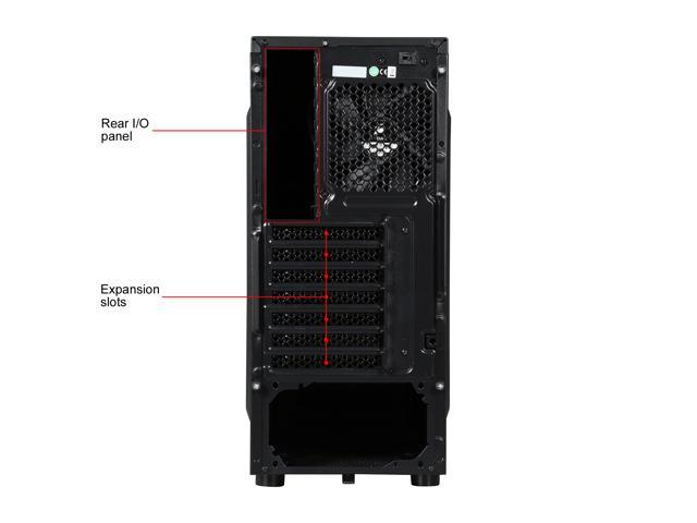 Giotto Dibondon velsignelse ideologi Open Box: Corsair Carbide Series 100R Silent Edition CC-9011077-WW Black  Steel ATX Mid Tower Computer Case (Power Supply Not Included) Computer  Cases - Newegg.com