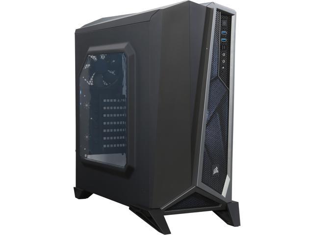 Corsair Carbide Series SPEC-ALPHA Black / Silver Steel ATX Mid Tower Gaming Case ATX (not included) Power Supply