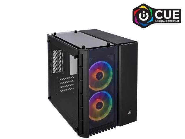 Konsekvenser Bytte Andet Corsair Crystal Series 280X RGB CC-9011135-WW Black Steel / Plastic /  Tempered Glass Micro-ATX Case Computer Case Computer Cases - Newegg.ca