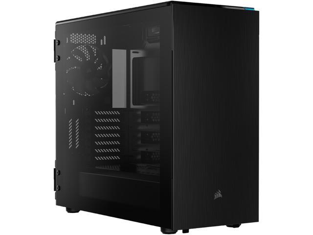 Corsair Carbide Series 678C CC-9011167-WW Black Steel / Plastic / Tempered Glass ATX Mid Tower Low Noise Tempered Glass ATX Case