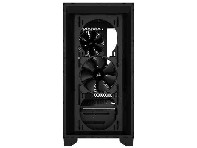 CORSAIR 3000D AIRFLOW Mid-Tower PC Case - Black - 2x SP120 ELITE