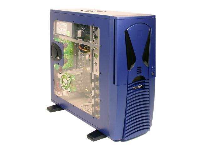 APEVIA X-Alien ATXA7AW-BL/420 Blue Aluminum Server Computer Case 420W Power Supply