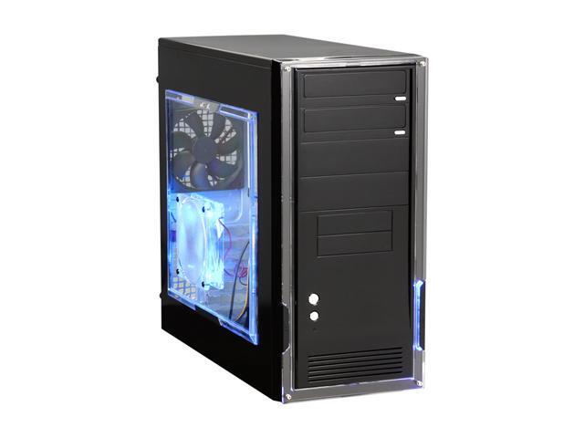 NZXT Alpha Black Steel ATX Mid Tower Computer Case with Open Window