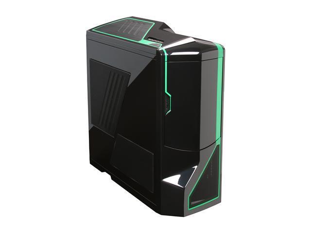 Nzxt Phantom Phan 002gr Black With Green Stripes Computer Case Newegg Com