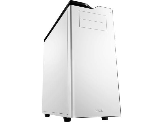 NZXT H630 CA-H630F-W1 White Steel Ultra Tower Silent Case Includes 1 x 200mm Front, 1 x 140mm Rear 2 x USB 3.0 2 x USB 2.0 SD Card Reader