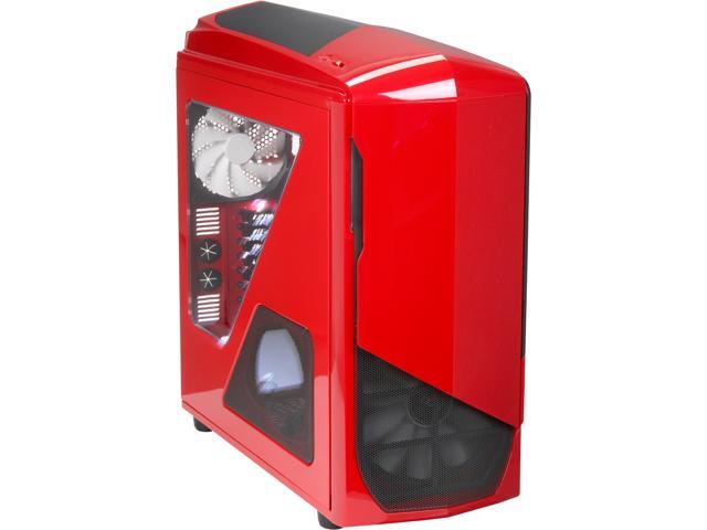 NZXT Phantom 530 Red ATX Full Tower Computer Case Includes 1 x 200mm Front, 1 x 140mm Rear 2 x USB 3.0 Fan Controller