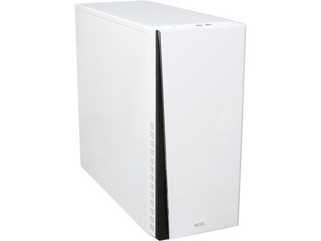 NZXT H230 White ATX Mid Tower Computer Case Includes 1 x 120mm Front, 1 x 120mm Rear 2 x USB 3.0