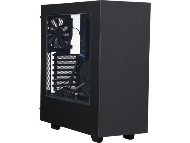 Refurbished: NZXT RB-CA-S340MB-GB Black / Blue Computer Case - Newegg.com