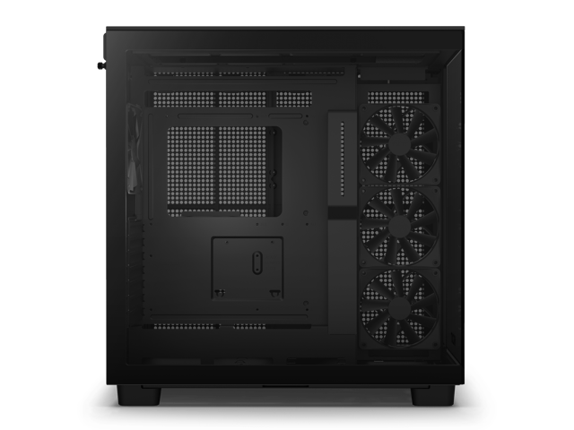 NZXT H9 Flow - All Black - CM-H91FB-01 - Dual-Chamber Mid-Tower