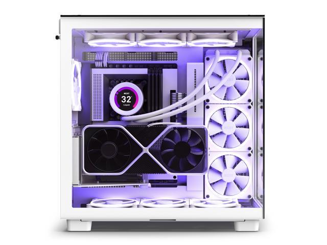 Nzxt H9 Elite - All White - Cm-h91ew-01 - Premium Dual-chamber - Mid 