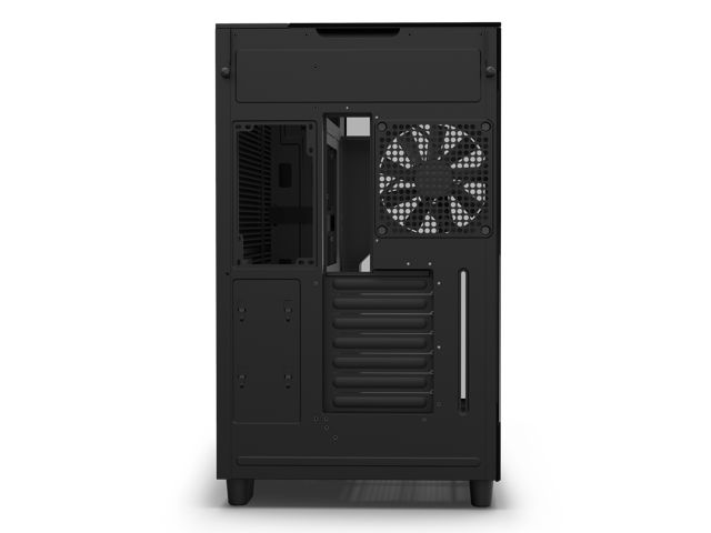  NZXT H9 Elite Dual-Chamber ATX Mid-Tower PC Gaming Case –  Includes 3 x 120mm F120 RGB Duo Fans with Controller– Glass Front, Top &  Side Panels – 360mm Radiator Support –