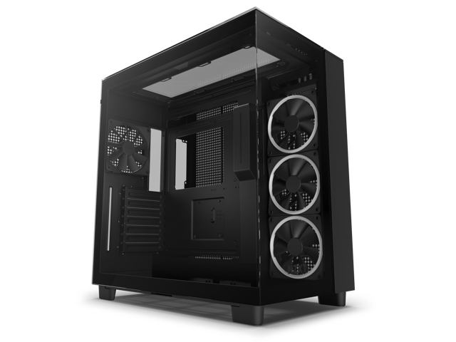 NZXT H9 Elite - All Black - CM-H91EB-01 - Premium Dual-Chamber - Mid ...