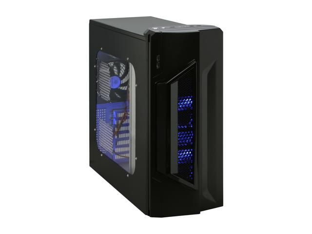Rosewill Conqueror RPS-01-WB500P Triple 120mm Fans Steel ATX Mid tower Computer Case with 500W Power Supply