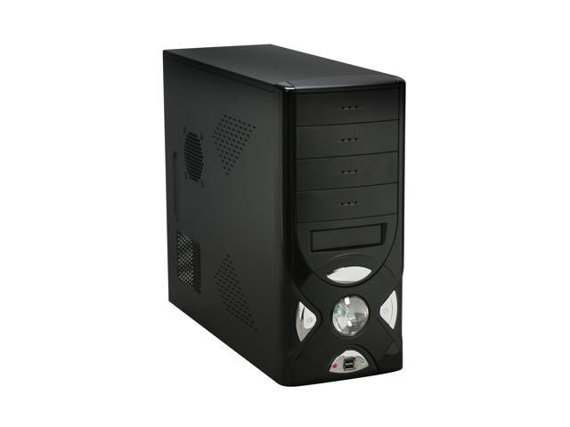 Rosewill R336 BK sturdy construction designed steel ATX Mid Tower Computer Case with 500W 20+4Pin &4SATA Connectors Power Supply