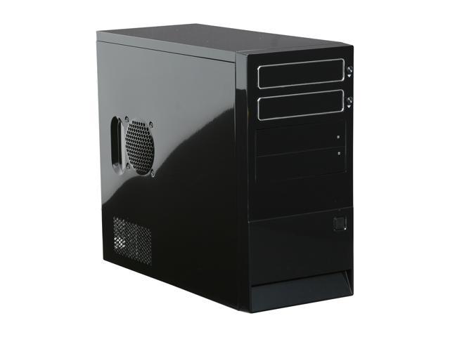Rosewill Ebony RA-HG-M-01 Black Steel Ultra High Gloss Finished MicroATX Computer Case with 400W(Model:LC-8400BTX) Power Supply