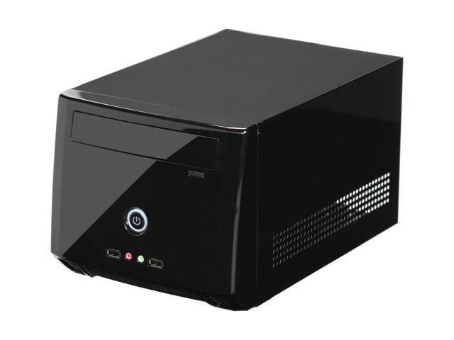 Rosewill RC-CIX-01 BK Glossy Black Steel Cube Mini-ITX Computer Case with 150W Power Supply and 1x 80mm Fan
