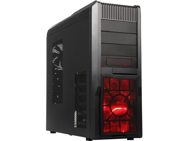 Rosewill - Black Gaming ATX Mid Tower Case - 2 x Front Fans Included, Fan Controller, Front USB 2.0 & USB 3.0 Ports, Removable Top and Lower-Front Filter Panels - R5