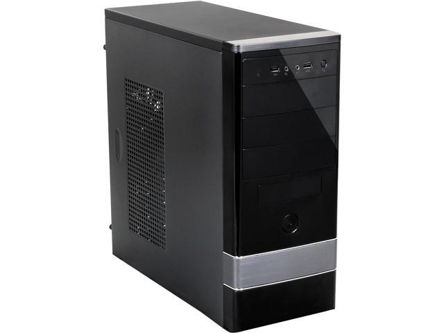 Rosewill FB-03 - ATX Mid Tower Computer Case - Two (2) Fans Included: 1 x Front 120mm, 1 x Rear 80mm (Supports Up to 4)