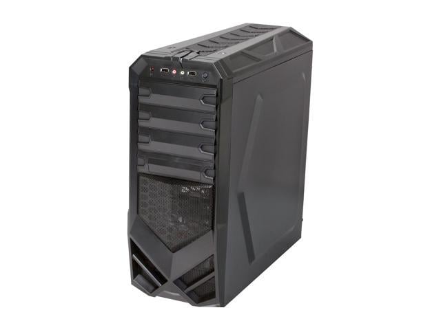 Rosewill - Black Gaming ATX Mid Tower Computer Case - Three Fans