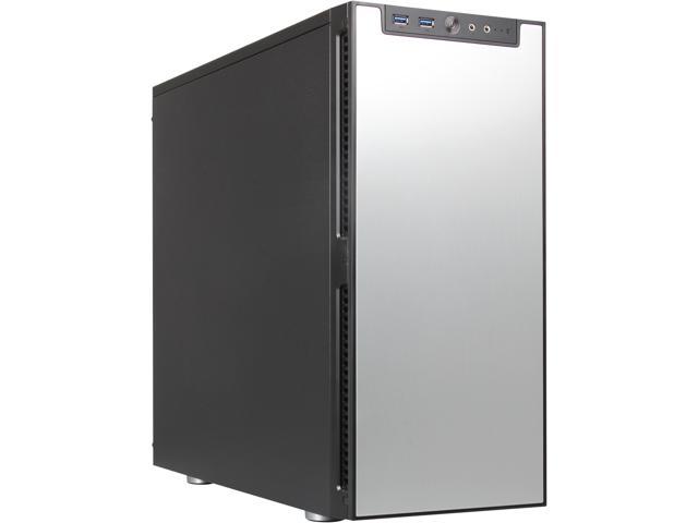 Rosewill Legacy QT01-S - Tri-Fan, Silver Aluminum Alloy ATX Mid Tower Silent Computer Case