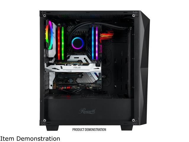 Rosewill Atx Mid Tower Gaming Pc Computer Case Newegg Com