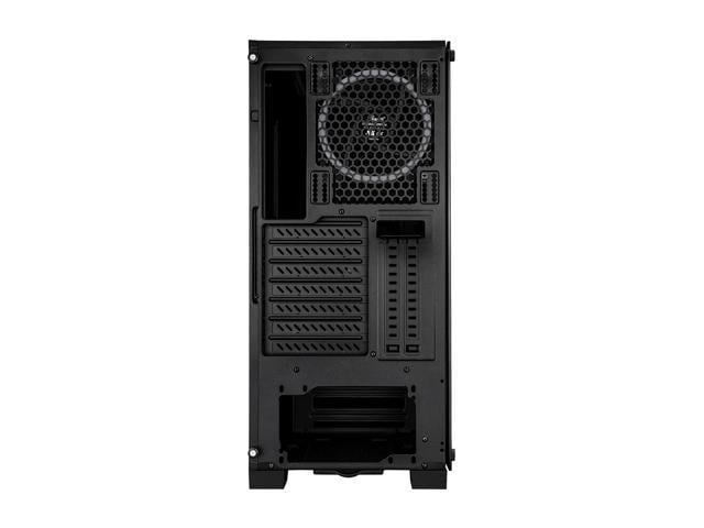 Pre-Installed RGB Fan with 10 Backlit Modes and LED Light Strips Rosewill Zircon I ATX Mid Tower Gaming PC Computer Case with Tempered Glass Bottom Mount PSU 240mm AIO and 350mm VGA Support 