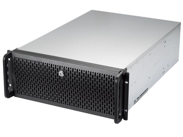 Rosewill RSV-L4412U 4U Server Chassis Rackmount Case | 12 Hot Swap 3.5", 2.5" SATA I, SATA II, SATA III SAS | E-ATX Compatible | 3 Front 120mm Fans, 2 Rear 80mm Fans | USB 3.0 2.0 | Front Panel Lock