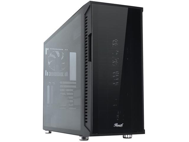 Rosewill MIRAGE P700 ATX Mid Tower Gaming PC Computer Case, Supports E-ATX, 360mm Liquid Cooler and Long GPU, Optimized Airflow with Side Vents, Expansion Ready, Tempered Glass Panels