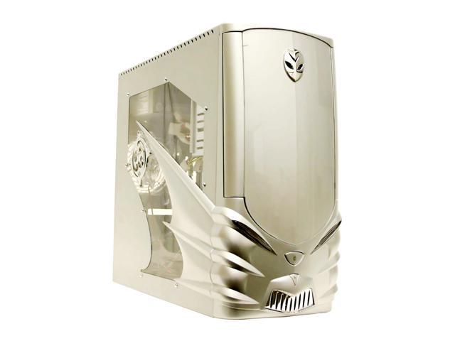 LOGISYS Computer DRACULA CS602SL Silver Steel ATX Mid Tower Computer Case 480W Power Supply